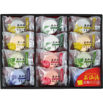 薬温湯炭酸美肌浴セット（12個入）