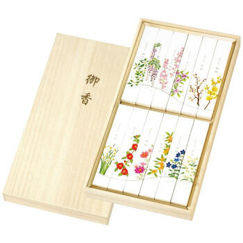 名香 月の花12種入(桐箱入)