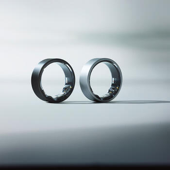 スマートリカバリーリング ブラック/シルバー