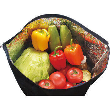 デニム柄ビッグトート　ブルーデニム