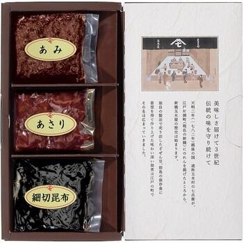 佃煮詰合せ3種入