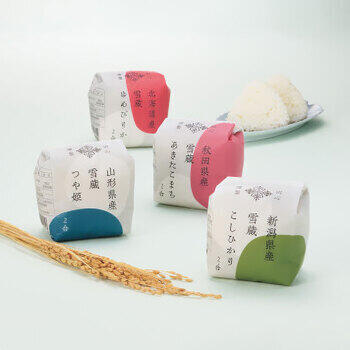 銘柄米食べ比べ田心（4個）