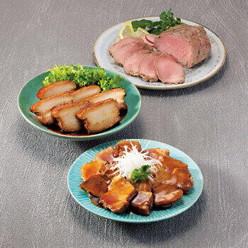 3種のこだわり肉料理