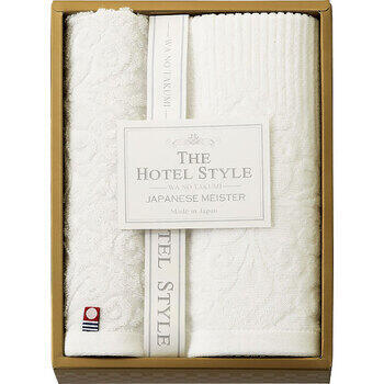 ホテルスタイルー和の匠ーフェイス・ウォッシュタオルセット