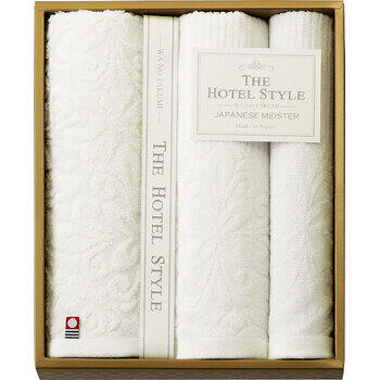 ホテルスタイルー和の匠ーフェイス・ウォッシュタオルセット