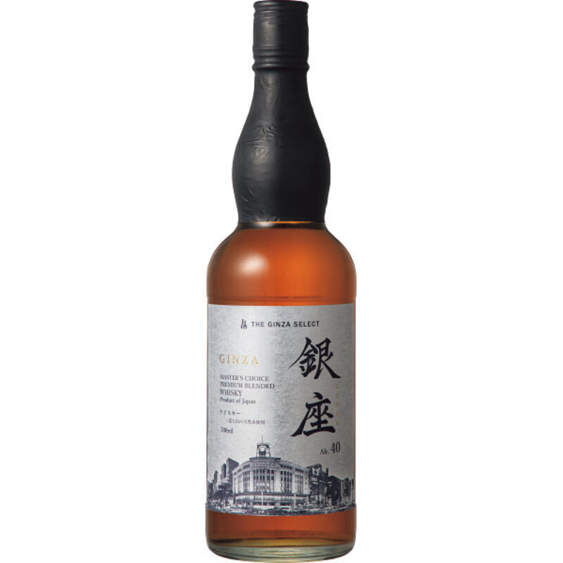 銀座プレミアムブレンデッドウイスキー銀ラベル（700ml） THE GINZA