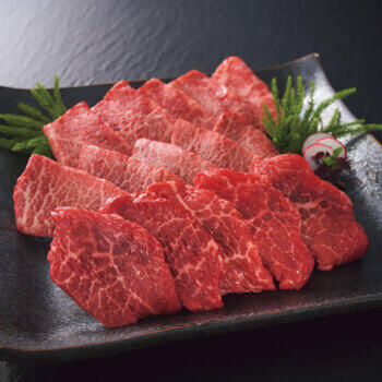 A5ランク鹿児島黒牛　希少部位焼肉セット（500g）