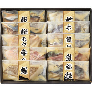 漬匠の熟成　西京漬（10切）