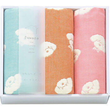 6重織ガーゼハンカチ3枚セット