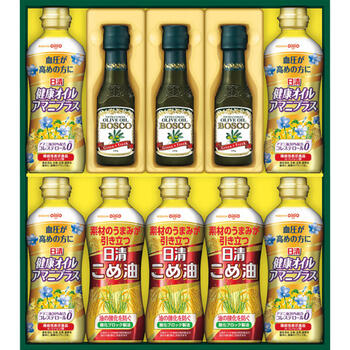 オリーブオイル＆ヘルシーオイルギフト（10本）