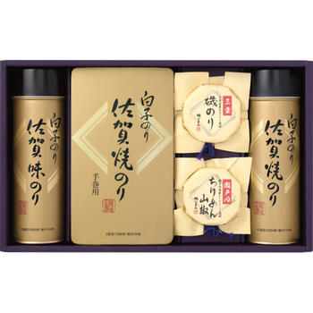 白子のり＆磯じまんのり・佃煮詰合せ　いそ-40Z