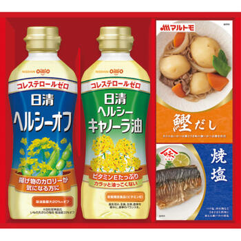 日清ヘルシーオイル＆バラエティ調味料ギフト　N-15A