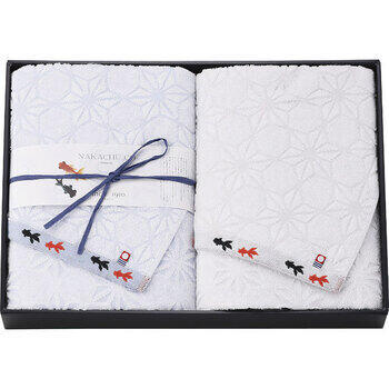 今治産金魚タオルバスタオル2枚セット