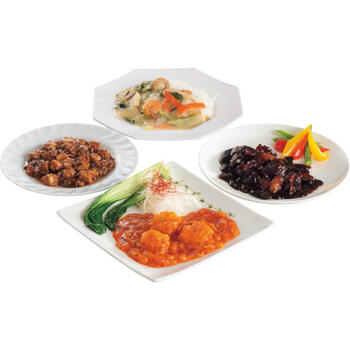 中華料理4種8点