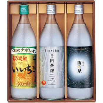 酒の杜から　麦焼酎飲み比べセット（3本）