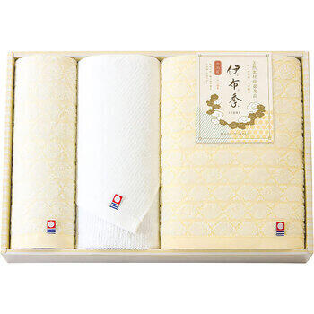 今治伊布季〈IBUKI〉バス・フェイス・ハンドタオル各1枚セット