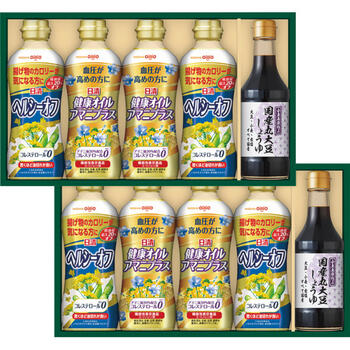 日清 バラエティオイル&丸大豆しょうゆギフト　SOT-50WA