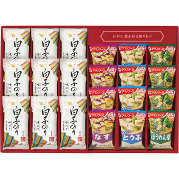 フリーズドライ味噌汁×白子のりギフト　AMS-35A