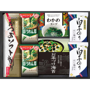 白子のり&アマノフーズ 食卓詰合せ　ASR-25S
