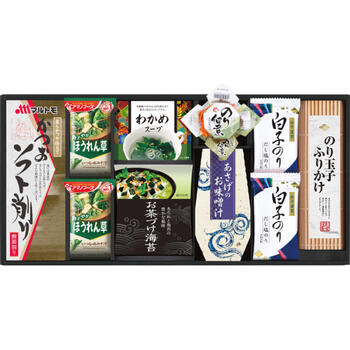 白子のり&アマノフーズ 食卓詰合せ　ASR-40S