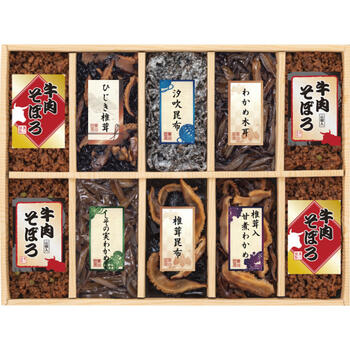 味匠 10品釜炊佃煮詰合せ