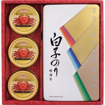 のり・かに缶詰合せ SN-300