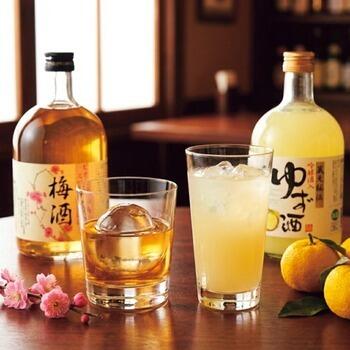 ピオーネ梅酒&ゆず酒セット（各1本）