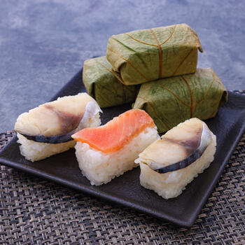 大和の味 柿の葉ずし鯖鮭セット（3袋）