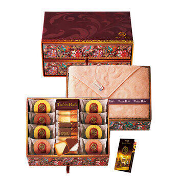 [宝石箱]フルーツカラーバウム&今治産タオル TREG-FJ4