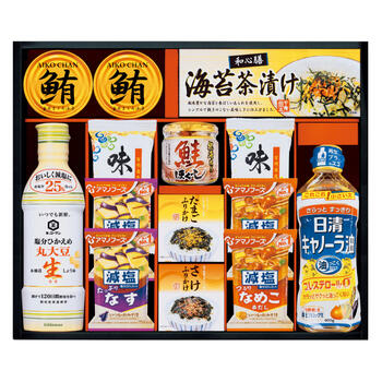 キッコーマン&アマノフーズ&日清オイリオバラエティセット ASC-80