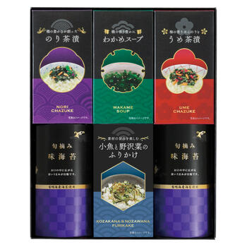 味海苔・お茶漬け・ふりかけ・スープセット LJD-30
