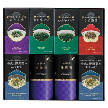 味海苔・お茶漬け・ふりかけ・スープセット LJD-40