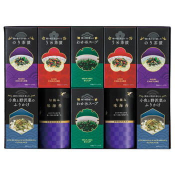 味海苔・お茶漬け・ふりかけ・スープセット LJD-50