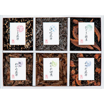 御昆布6品佃煮詰合せ KB-20