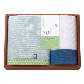 SUI-翠- 日本製 タオルセット 87015