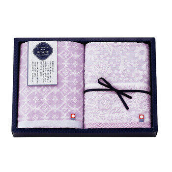 花つむぎ つむぎ フェイスタオル2P IH-2531