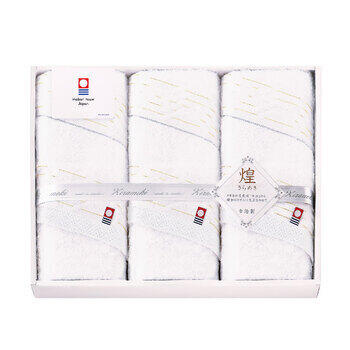 今治 きらめき フェイスタオル3P IMT8350