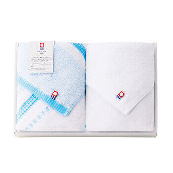 毎日使いたい！ふっくら大判フェイスタオル2P