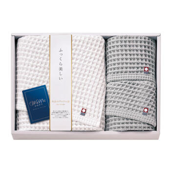 今治 ワッフルソフト タオルセット IWT88500