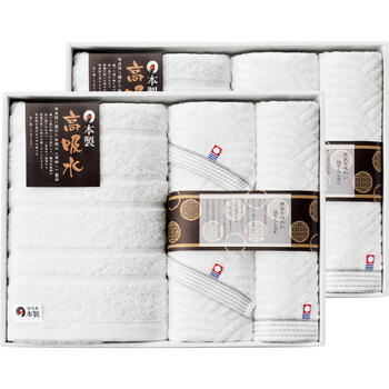 日本の伝統 タオルセット（今治＆高吸水） NI-2300