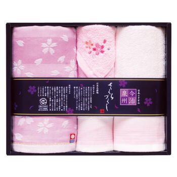 今治泉州 桜づくしタオルセット TMS3008805