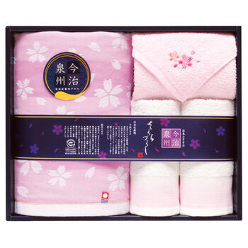 今治泉州 桜づくしタオルセット TMS5008807