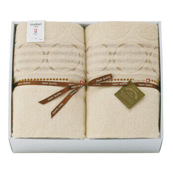 今治エコドットタオルケット2P