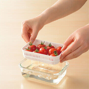 耐熱ガラス角型容器セットM