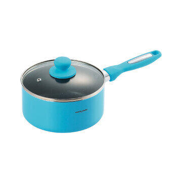 カラーズアルミ片手鍋18cm