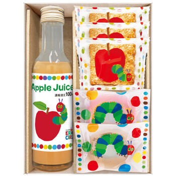 アップルジュース&しっとりドーナツスイーツセット SNZ-152