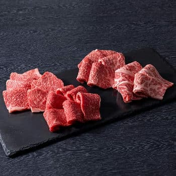 【三田和牛　プレミアムビーフ】4種食べ比べ焼肉セット500g