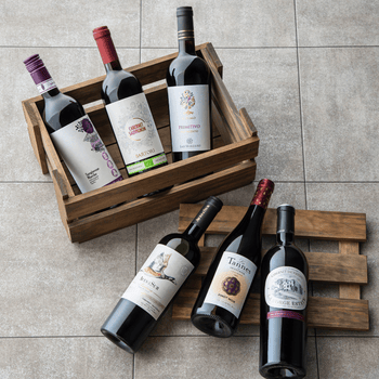 【19％OFF】カジュアル赤ワイン 人気ブドウ飲み比べ6本セット