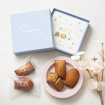 えらんでBaby きらきらコース（カードカタログ）+ ル ココン 発酵バターのマドレーヌ・フィナンシェ