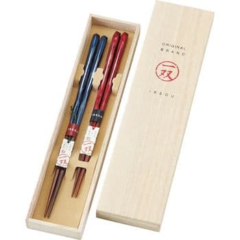 若狭塗　箸2膳　田園　24712
